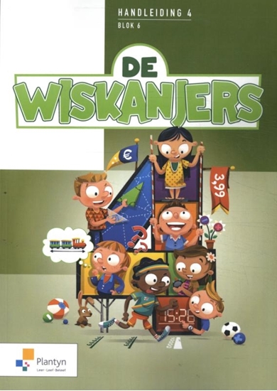 Afbeelding van De Wiskanjers 4e leerjaar blok 6 Handleiding