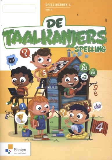 Afbeelding van De Taalkanjers Spelling 4 deel c Werkboek