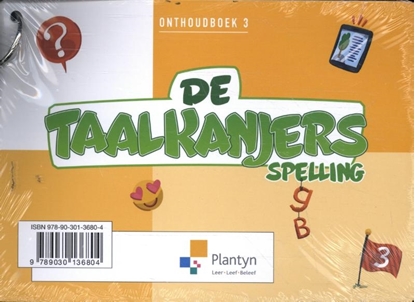 Afbeeldingen van De Taalkanjers Spelling 3 Onthoudboek