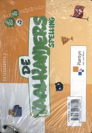 Afbeelding van De Taalkanjers Spelling 4 Onthoudboek