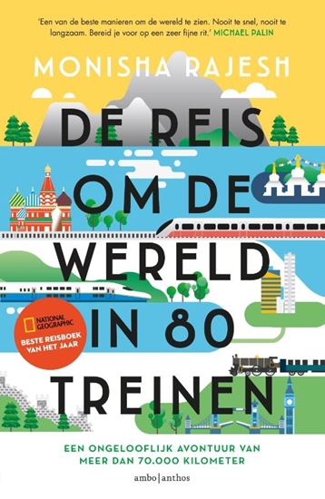 Afbeelding van De reis om de wereld in 80 treinen