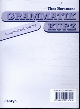 Afbeeldingen van Grammatik kurz Neue Rechtschreibung