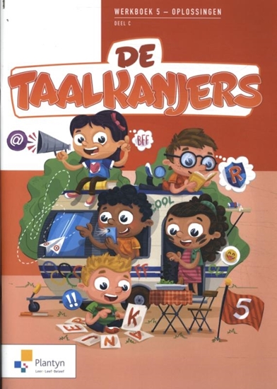Afbeelding van De Taalkanjers 5 deel c oplossingen Werkboek 5