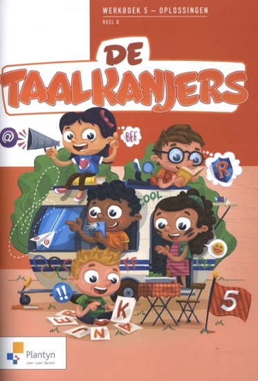 Afbeelding van De Taalkanjers 5 D Oplossingen Werkboek