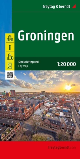 Afbeelding van F&B Stadsplattegrond NL Stadsplattegrond F&B Groningen