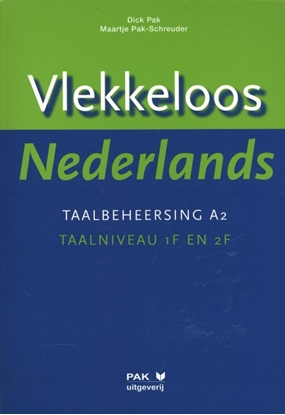 Afbeeldingen van Vlekkeloos Nederlands Taalbeheersing A2 taalniveau 1F en 2F