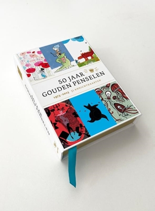 Afbeeldingen van 50 jaar Gouden Penselen kaartenset