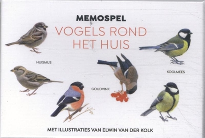 Afbeeldingen van Vogels rond het huis - memospel