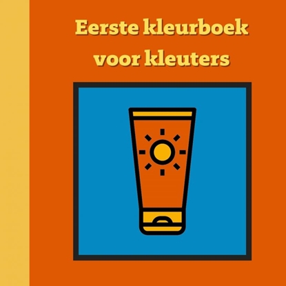 Afbeeldingen van Eerste kleurboek voor kleuters :: Strandvakantie