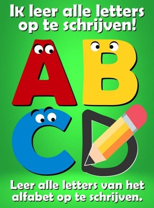 Afbeeldingen van Ik leer alle letters op te schrijven!