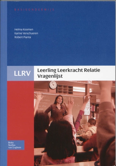 Afbeelding van Leerling Leerkracht Relatie Vragenlijst (LLRV) - handleiding