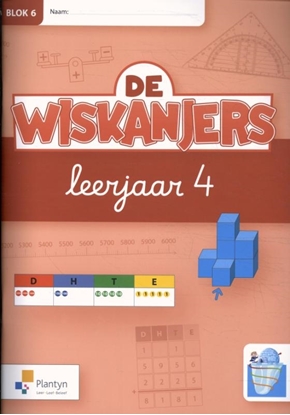 Afbeeldingen van De Wiskanjers 4 Blok 6 Werkboek