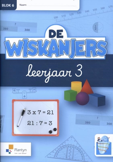 Afbeelding van De Wiskanjers 3 Blok 6 Werkboek
