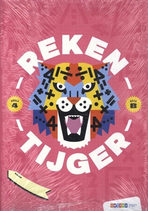 Afbeeldingen van Rekentijger set 5 ex. Groep 4 Werkboek B