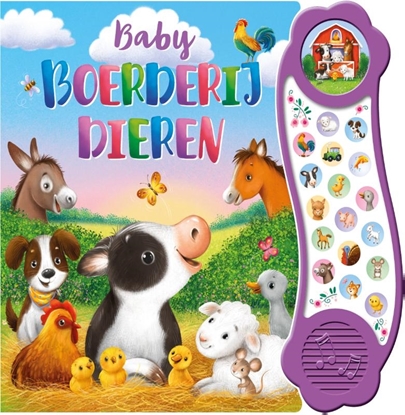 Afbeeldingen van Baby boerderijdieren - Geluidenboek