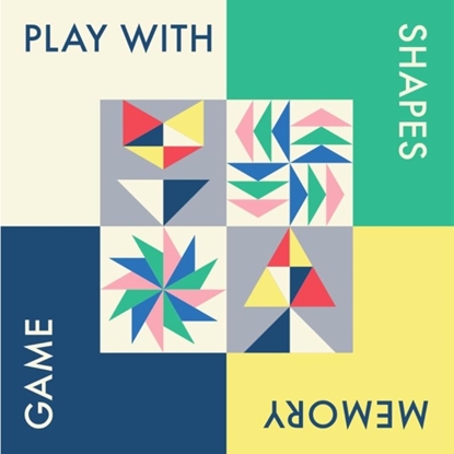 Afbeeldingen van Play With Shapes Memory Game