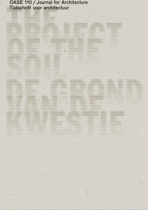 Afbeeldingen van Oase OASE Journal for Architecture #110