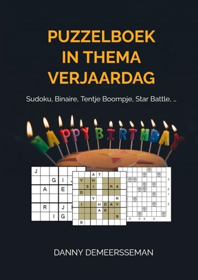 Afbeelding van Puzzelboek in thema Verjaardag