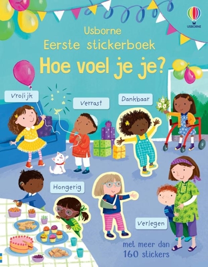 Afbeelding van Eerste stickerboek Hoe voel je je?