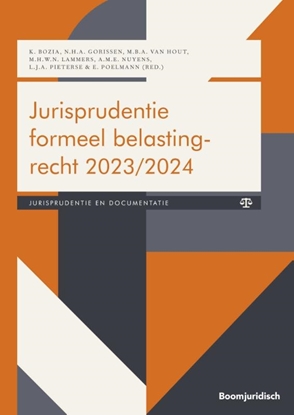 Afbeeldingen van Boom fiscale studieboeken Jurisprudentie formeel belastingrecht 2023/2024