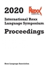 Afbeelding van 2020 International Rexx Language Symposium Proceedings