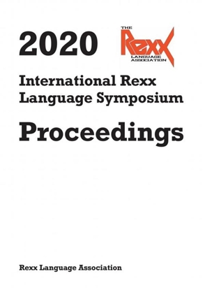 Afbeeldingen van 2020 International Rexx Language Symposium Proceedings