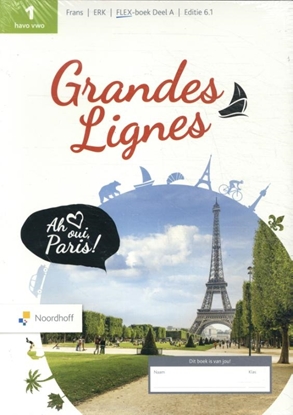 Afbeeldingen van Grandes Lignes 1 havo/vwo Frans Flex-boek A+B