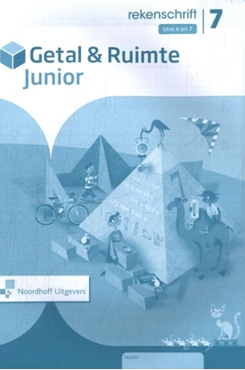 Afbeeldingen van Getal & Ruimte junior groep 7 blok 6-7 rekenschrift