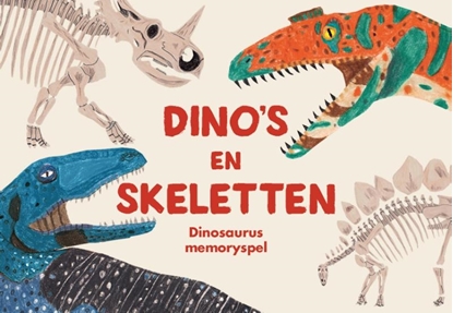 Afbeeldingen van Dino’s en skeletten