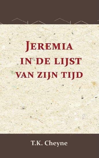 Afbeelding van Jeremia in de lijst van zijn tijd