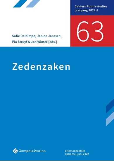 Afbeelding van Cahiers Politiestudies Zedenzaken