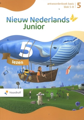 Afbeeldingen van Nieuw Nederlands Junior lezen 5 blok 5-8 Antwoordenboek basis