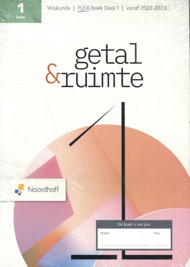 Afbeelding van Getal & Ruimte 13e ed vwo 1 FLEX leerboek 1+2