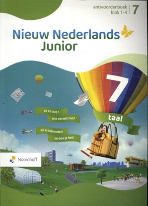 Afbeeldingen van Nieuw Nederlands Junior 7 blok 1-4 taal Antwoordenboek