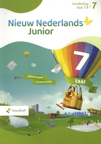 Afbeelding van Nieuw Nederlands Junior Taal groep 7 Blok 7-8 Handleiding