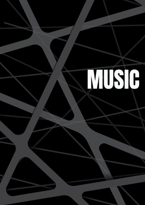 Afbeeldingen van Notenschrift- Notenbalken- Music (A5) Allets comfort