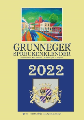 Afbeeldingen van Grunneger spreukenklender 2022