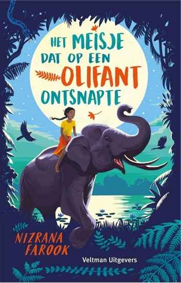 Afbeelding van Het meisje dat op een olifant ontsnapte