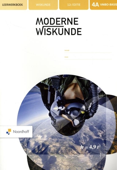 Afbeelding van Moderne Wiskunde 4a vmbo-basis Leerwerkboek