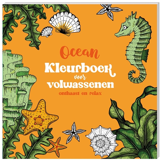 Afbeelding van Kleurboek voor volwassenen - Ocean