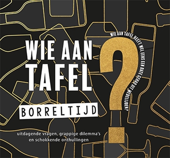 Afbeelding van Wie aan tafel? Borreltijd