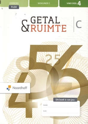 Afbeeldingen van Getal & Ruimte vwo deel 4 wiskunde Leerboek