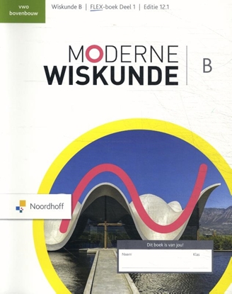 Afbeeldingen van Moderne Wiskunde vwo bovenbouw wiskunde B Flex-boek 1