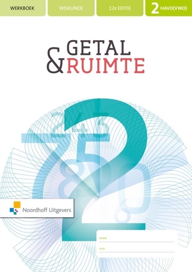 Afbeelding van Getal & Ruimte 12e editie 2 havo/vwo werkboek en rekenkatern