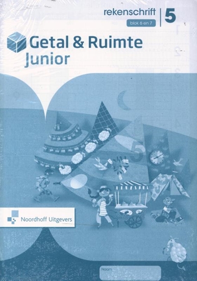 Afbeelding van Getal & Ruimte Junior (5 ex) groep 5 blok 6 en 7 Rekenschrift