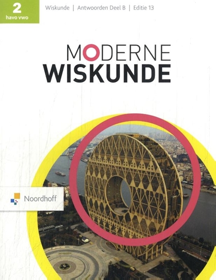 Afbeelding van Moderne Wiskunde 2 havo vwo Antwoorden B