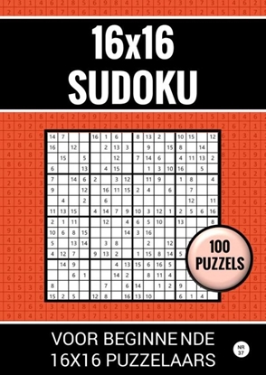 Afbeeldingen van 16x16 Sudoku - 100 Puzzels voor Beginnende 16x16 Puzzelaars - Nr. 37