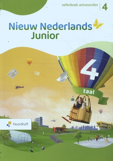 Afbeelding van Nieuw Nederlands Junior Taal groep 4 oefenboek antwoorden