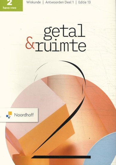Afbeelding van Getal & Ruimte 2 havo/vwo deel 1 Antwoorden