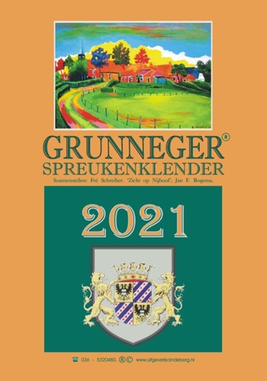Afbeelding van Grunneger spreukenklender 2021